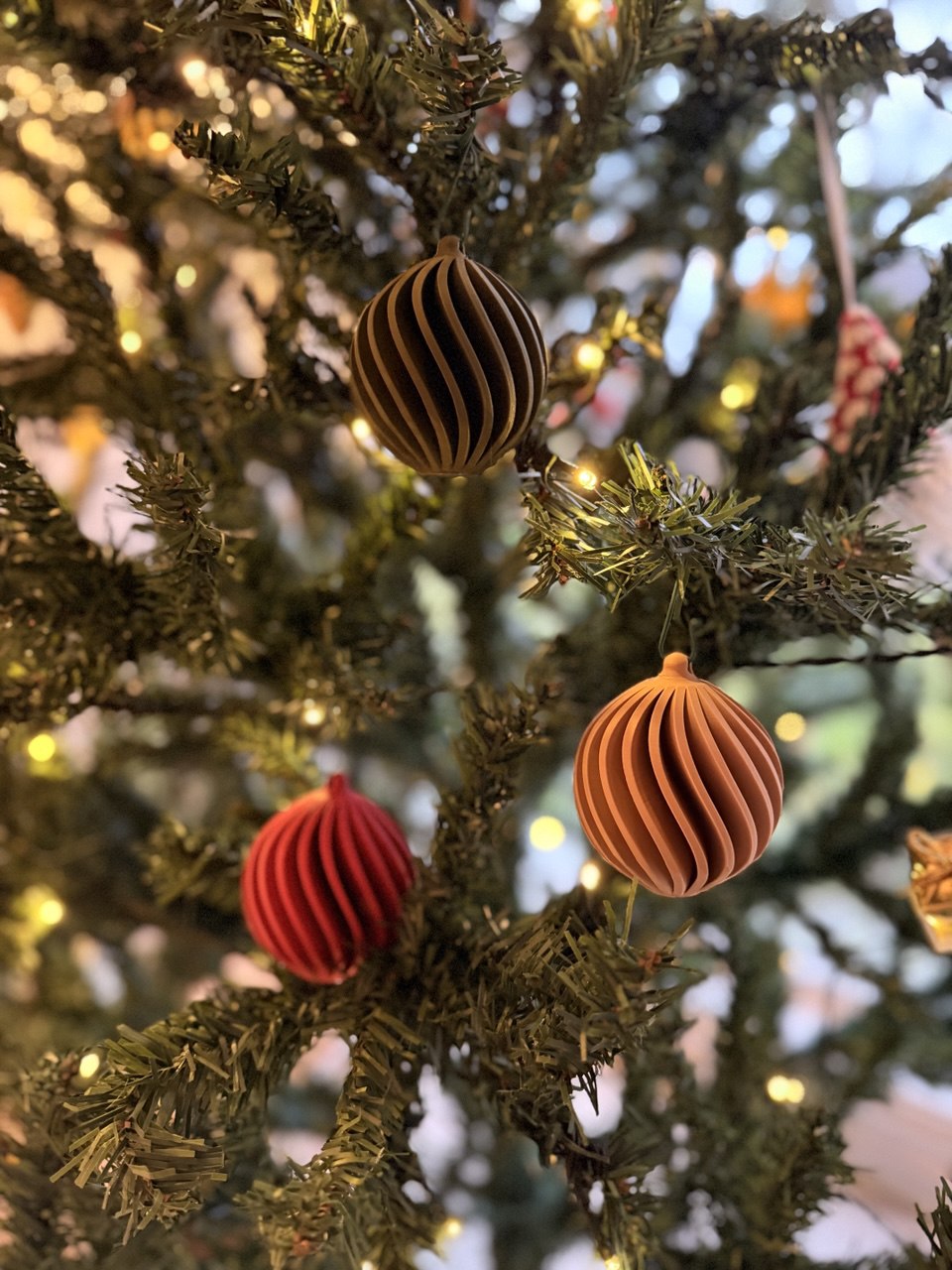 SNURR Julekule, 3stk