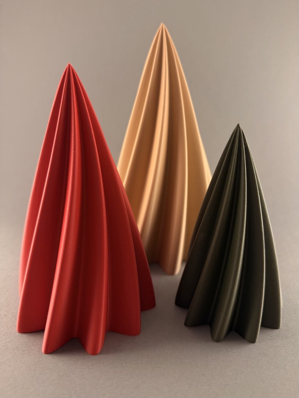 GREN Juletre sett x3