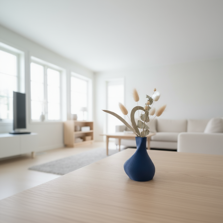 VIND Vase with simple dried flowers