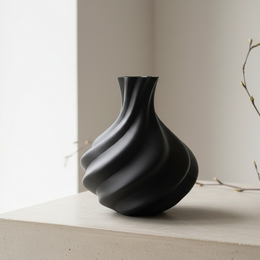 VIRV Vase in elegant Scandinavian setting